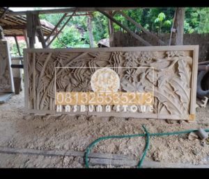 batu ukir alam relief